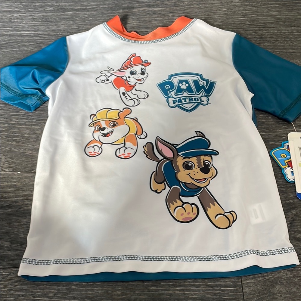 Paw Patrol Kids Rashguard - NWT